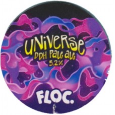 Floc Brewing Universe DDH Pale Ale 5.2% Tap Clip
